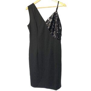NWT Liumilac Little Black Dress Size Large Sequins Party Cocktails Dinner NEW